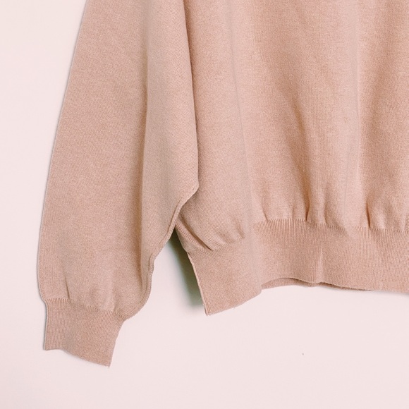 Free People Asymmetric Blush Knitwear Sweater - Picture 4 of 11